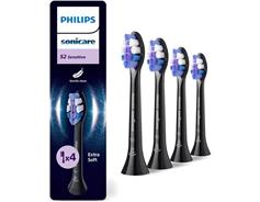 Philips Sensitive standard 4pcs, black