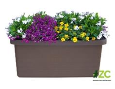 Truhlík samozavlažovací Berberis Duo - čokoládový 80 cm