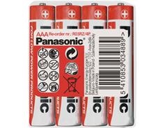 PANASONIC R03 4S AAA Red zn 