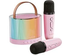MAXLIFE MXKS-200 BT karaoke set růžový 