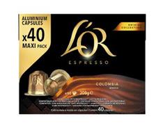 LOR NESPRESSO COLUMBIA KAPSLE 40 KS 