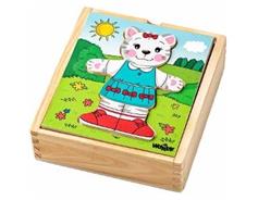 Woody 102190019 Puzzle-šatní skříň-koč. 