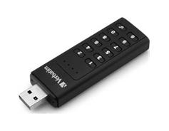 VERBATIM 64GB USB-A Flash 3.0 Keypad Sec.