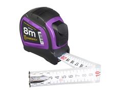 Ermenrich Svinovací metr Ermenrich Reel SQ80 - 8m, fialový