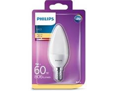 Philips LED 60W svíčka B38 E14 matná ND RF 1BC