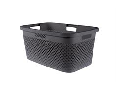 Curver Koš na prádlo Curver Pure 47 l tmavě šedý
