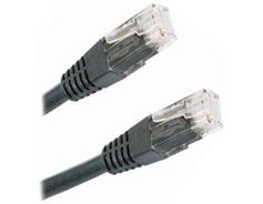 XTENDLAN Patch kabel Cat 5e UTP 1m černý 