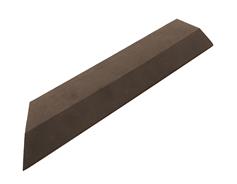G21 Přechodová lišta G21 Indický teak pro WPC dlaždice, 38,5 x 7,5 cm rohová (levá)