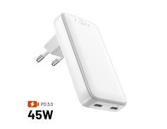 Fixed nabíječka 45W FIXCG45S-2C-WH