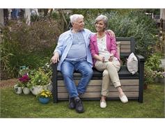 Keter Zahradní lavice Keter Deco Garden Bench Ashwood