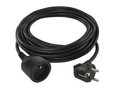 EMOS Prodlužovací kabel 5 m / 1 zásuvka / černý / PVC / 1,5 mm2