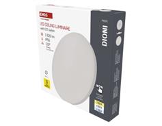EMOS LED přisazené svítidlo DIONI kruhové, bílé, 32W, se změnou CCT