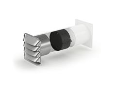 Faber E-Jal Col 150 - stěnové vedení teleskopické s Thermoboxem a nerez mřížkou