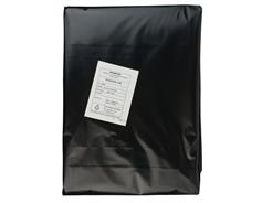 Plachta 5x6 m tl.0,100 regranulát černá