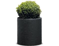 Keter Květináč Keter Cylinder M grafitový