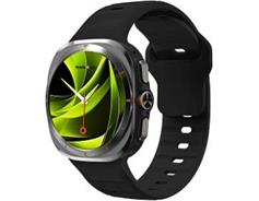 MOBILE ORIGIN Easy Strap Sili. GW Ultra 47mm Black MO