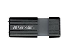 VERBATIM USB FD 32GB PINSTRIPE BLACK 