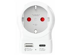 Solight PA29PD20 cestovní adaptér USA