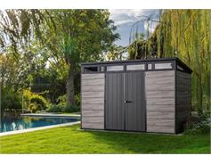 Keter Zahradní domek Keter PENT Signature 11x7 Storm Grey, s podlahou