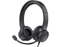 TRUST Ayda PC headset USB +microphone BK 