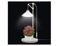 EMOS LED GROW pěstební lampa 7 W, časovač, bílá