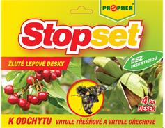 Stopset desky - 20x20 žluté - na vrtule (4 ks)