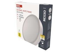EMOS LED přisazené svítidlo NEXXO, kruhové, bílé, 28,5W, se změnou CCT