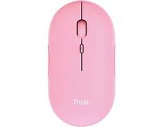 TRUST PUCK wireless mouse pink 