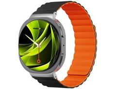 MOBILE ORIGIN Easy Strap Magnetic GW 8 Black/Orange MO