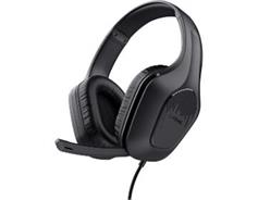 TRUST GXT 417 Zirox wired headset Black 