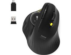 PORT DESIGNS 900719 wrl ergo mouse USB-A/C Black PORT
