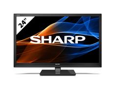 SHARP 24EA3E LED TV, T2/S/C2 