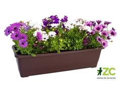 Truhlík samozavlažovací Bergamot - čokoládový 60 cm