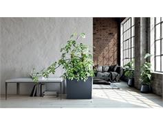 Prosperplast Květináč Prosperplast URBI CASE T 77 cm antracit 