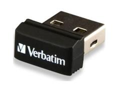VERBATIM 16GB USB Flash 2.0 NANO Black 