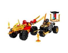 LEGO Kai a Ras v duelu auta s motorkou 71789