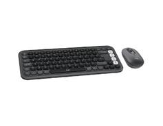 LOGITECH POP ICON COMBO key+mouse BK US 