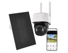 EMOS GoSmart Venkovní bateriová kamera IP-1200 WASP s WiFi a solárním panelem