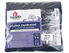 Clona zahradní 90% Rosteto - 5x1 m antracit s oky