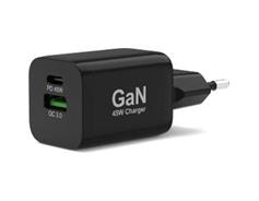 PORT DESIGNS GaN nabíječ. USB-C/USB-A 45W PORTCONNECT