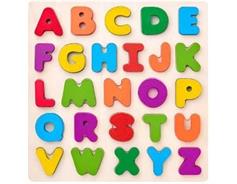 Woody 102190634 Puzzle ABC- písmena 