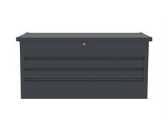 G21 Zahradní box G21 Denver 400 L, antracitový plechový