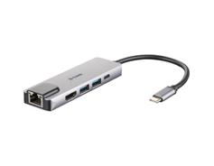 D-Link DUB-M520 5-in-1 USB-C Hub 