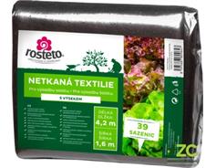Neotex / netkaná textilie Rosteto - výsek černý 45g - saláty šíře 1,6 x 4,2 m