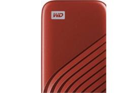 WD Externí SSD My Passport 1TB, Red 