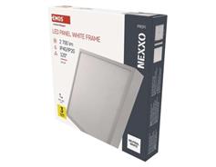 EMOS LED přisazené svítidlo NEXXO, čtvercové, bílé, 28,5W, neutrální bílá