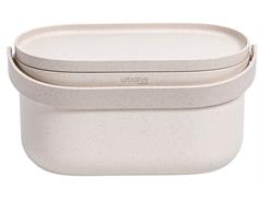 Nádoba na bioodpad UrbAlive bez rámu a sáčků - slonová kost s káv. sedlinou 