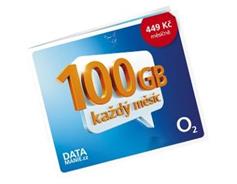 O2  SIM 100 GB/měsíc