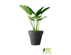 Obal Pure Round - antracit 50 cm 