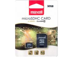 MAXELL MicroSDHC 32GB CL10 + adpt 854718 